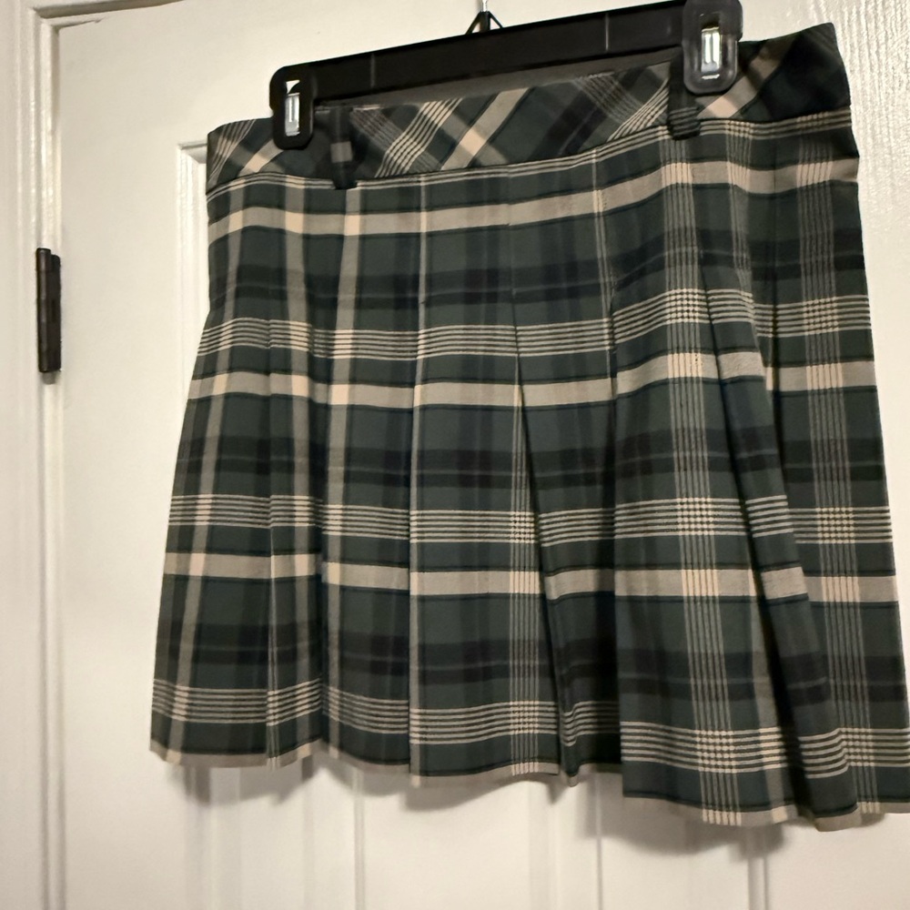 Aritzia Sunday Best Olive Micro Skirt
